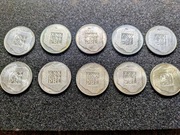 200 zł srebrna moneta XXX LAT PRL "MAPKA" - 10szt.