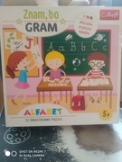 Alfabet dwustronne puzzle Trefl