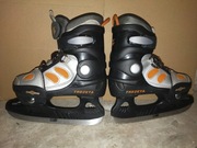 Łyżwy regulowane dziecięce 31-33 trezeta