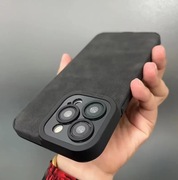 Etui/Case na iPhone 15 Pro Max Skórzane Matowe