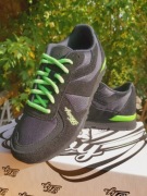 Buty sportowe Hooy Spider r.39 Czarno-zielone #2