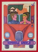 WSPANIAŁE WAKACJE Plakat filmowy Krajewski '72