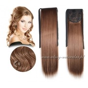 Kucyk Kitka Włosy doczepiane Naturalne 60cm