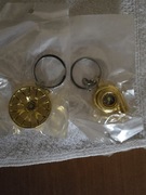 Zestaw breloków Felga + Turbo – dla fana motoryzacji / tuning