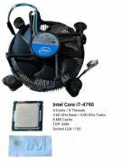 Zestaw Intel Core i7-4790 (4/8 x 4.0GHz) + Chłodzenie + Pasta