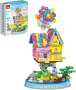 RuiDaXiang Domek z Balonami i światełkami klocki do budowania 931 elementów