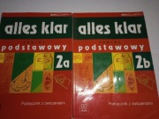 Alles klar zakres podstawowy 2a i 2b zestaw dwóch podręczników z ćwiczeniam