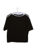 Nowa czarna bluzka BonPrix Rainbow 34,XS oversize