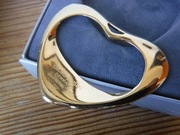 Piękne duże serduszko Georg Jensen Denmark gold plated OKAZJA