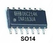 INA163UA    Low-Noise, Low-Distortion INSTRUMENTATION AMPLIFIER  