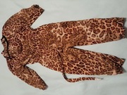 Strój lampart 4, 5, 6 lat gepard dziki kot 110 - 116 bal kostium przebranie