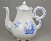 Stary dzbanek do kawy CHINA BLAU unikalne ucho