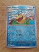 REVERSE HOLO Pelipper 039/159 Karta POKEMON TCG S&V Journey Together