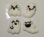 Dekoracja cukrowa Halloween Figurka figurki cukrowe Dynia Duch Nietoperz