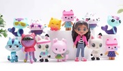 Nowy zestaw figurek Gabby dollhouse 13sztuk Gabi koci domek 
