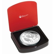 1oz Lunar II: Rok Koguta 2017 uncja Srebra Ag. 999 Proof High Relief 