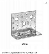 Złącze kątowe simpson strong tie 