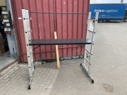 Rusztowanie aluminiowe drabinowe podest roboczy HIGHER 2x6 3w1 