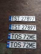 Tablice rejestracyjne kolekcjonerskie 
