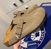 Birkenstock Boston Taupe rozm. 39  nowe 