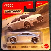 Matchbox 2025 2019 AUDI TT RS COUPE 53/125 Nowy 1:64