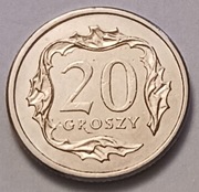 20 gr groszy 2003 r. nakład 20.400.000 szt.