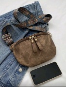 Brązowa nerka damska 