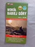 Wokół Babiej Góry mapa 