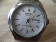 ZEGAREK  LORUS SPORTS  W STALI 