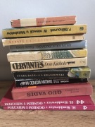 Zestaw książek książki Sienkiewicz Kraszewski Cervantes 10szt Stara Baśń