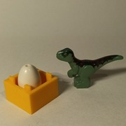 LEGO Jurassic World Raptor dino Delta 37829pb07 N