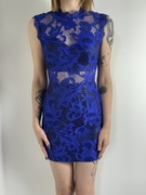 Chabrowa koronkowa sukienka mini rozm. S Forever 21