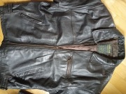 Super kurtka skórzana XL/XXL skóra vintage pilotka bomberka Germany