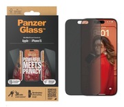ORYGINALNE SZKŁO HARTOWANE PANZERGLASS ULTRA-WIDE FIT na IPHONE 15 / 16