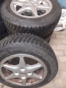 ALUFELGI 14cali z zimowymi oponami 175/65 R14 82T - okazja