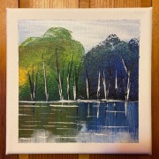 3 x obraz akrylowy na płótnie 20x20