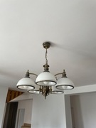żyrandol z 5 punktami świetlnymi