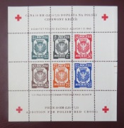 DACHAU-ALLACH Z dopłatą na PCK Fi Bl 5 z suchym stemplem PCK