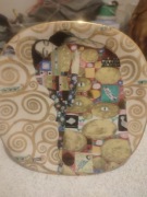 Talerz z obrazem Gustava Klimta 