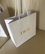 Christian Dior luksusowa Biała torba torebka prezentowa 25/24 cm