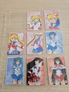 Kolekcjonerskie karty Sailor Moon 40 kart pochodzenie Japonia 