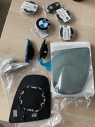 BMW E71 - lusterka, kapsle do felg, kluczyk 