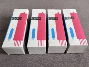Lampy RFT EL34 (6CA7). Dobrana kwadra. Nowe (NOS, NIB)