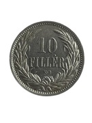 Węgry 10 filler 1908 rok 