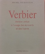 Michel Volkovitch - Verbier. Herbie verba a l'usage des ecrivants et des ..