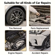 Zestaw Kluczy Mechanika 150 szt. Nasadki Długie Grzechotki