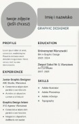 Zrobię grafikę, CV lub post na Instagram / Facebook