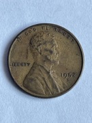 USA 1 cent Lincoln head 1952 S