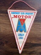 Proporczyk piłkarski klubu Motor Lublin