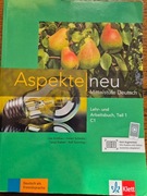 Aspekte neu C1. Teil 1, Mittelstufe Deutsch. Lehrbuch und Arbeitsbuch.